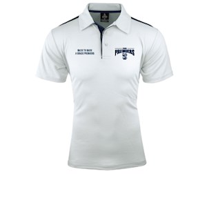 Coorong Cats B2B Premiers Polo - White
