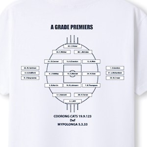 Coorong Cats Premiers T-Shirt