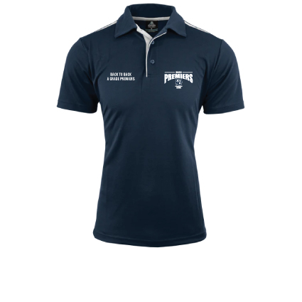 Coorong Cats B2B Premiers Polo - Navy