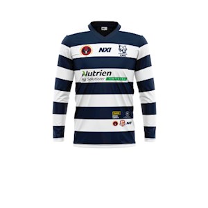 Coorong Cats Long Sleeve Guernsey - U/13