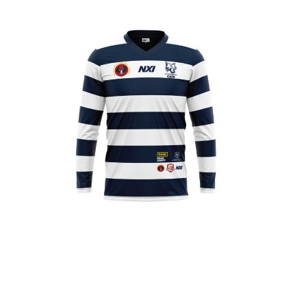 Coorong Cats Long Sleeve Guernsey - U/9