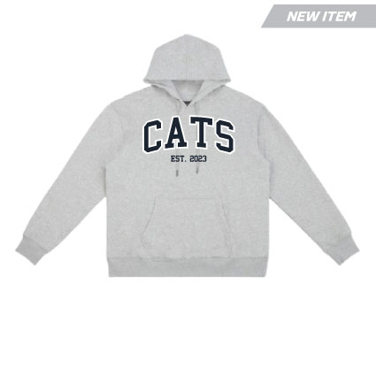 Coorong Cats ORTC Grey Hoodie