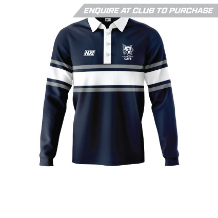 Coorong Cats Custom Knit Rugby