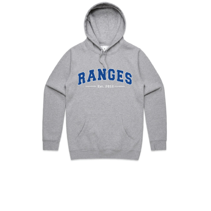 ER Embroidered Hoodie - Grey