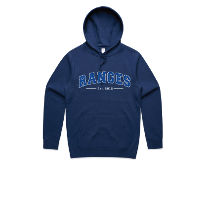 ER Embroidered Hoodie - Cobalt