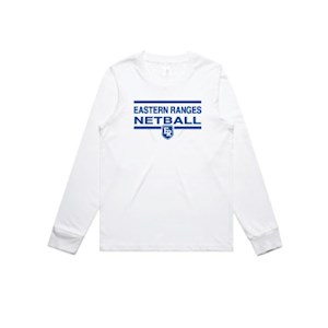 ER Netball LS Print Tee
