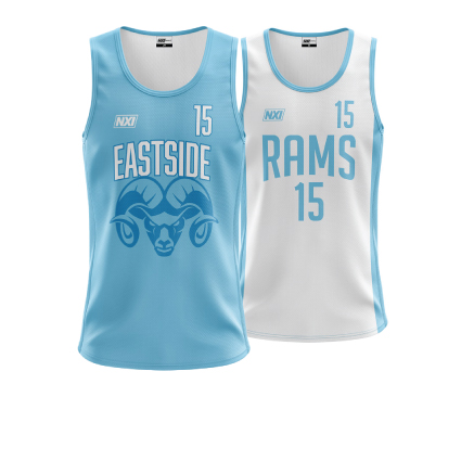 Eastside Rams BC Reversible Singlet