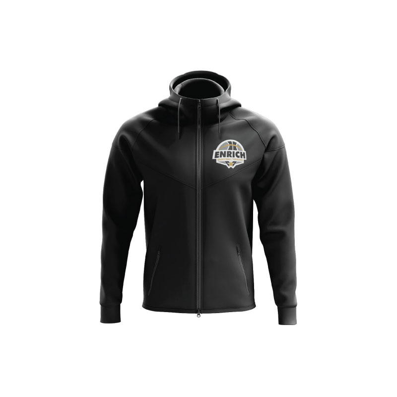 Enrich Basketball Zip Hooded Jacket
