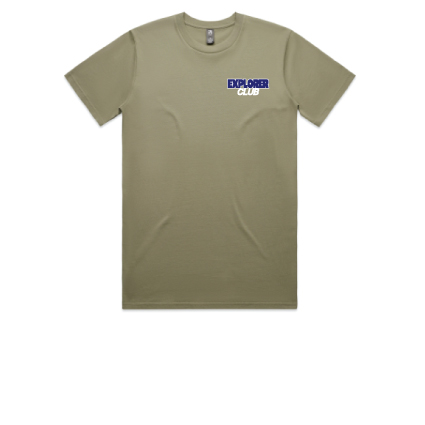 Explorer Caravans Classic Tee - Eucalyptus
