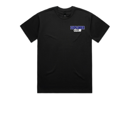 Explorer Caravans Heavy Tee - Black