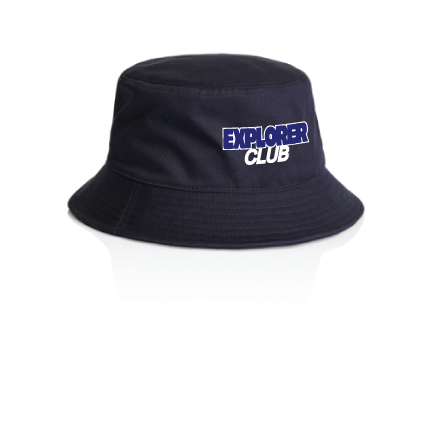 Explorer Caravans Bucket Hat - Navy