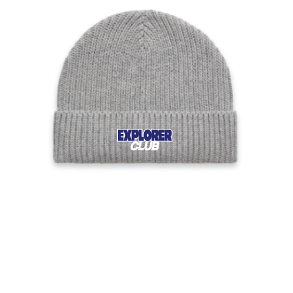 Explorer Caravans Gauge Beanie - Grey Marle
