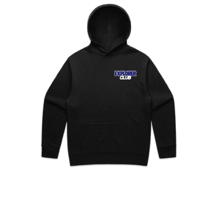 Explorer Caravans Relax Hoodie - Black