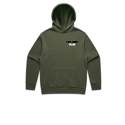 Explorer Caravans Relax Hoodie - Cypress