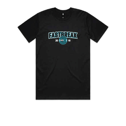 Fastbreak Basketball Printed T-Shirts - Grey Marle