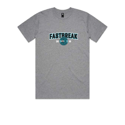 Fastbreak Basketball Printed T-Shirts - Black
