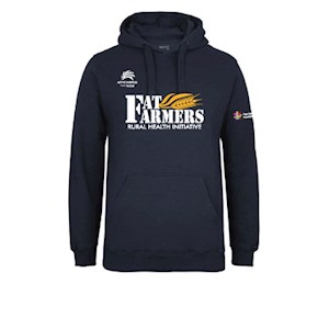 Fat Farmers Navy Hoodie 