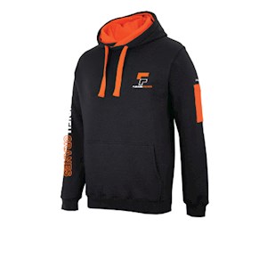 Fleurieu Cranes Hoodie - Black/Orange