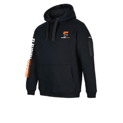 Fleurieu Cranes Hoodie - Black