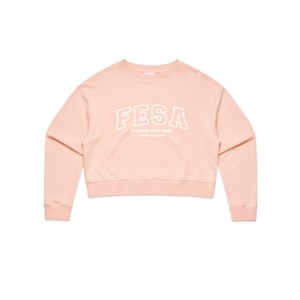 FESA College Crop Crew - Pale Pink