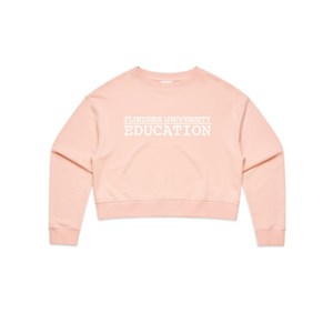 FESA Flat Crop Crew - Pale Pink