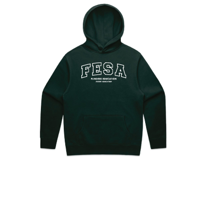 FESA Embroidered Hoodie - Pine Green