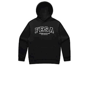 FESA Embroidered Hoodie - Black
