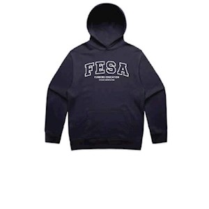FESA Embroidered Hoodie - Ink Blue