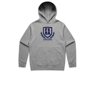 FESA Shield Hoodie - Grey Marle