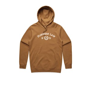 Flinders Law Varsity Hoodie - Camel