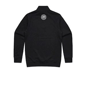FMSS Qtr Zip- Black