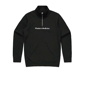 FMSS Qtr Zip- Black
