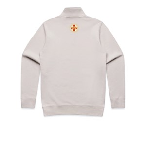 FMSS Qtr Zip- Bone