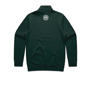 FMSS Qtr Zip- Pine Green