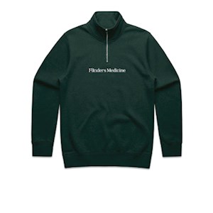 FMSS Qtr Zip- Pine Green