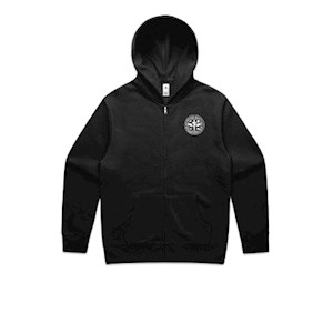 FMSS Relax Zip Up Hoodie- Black