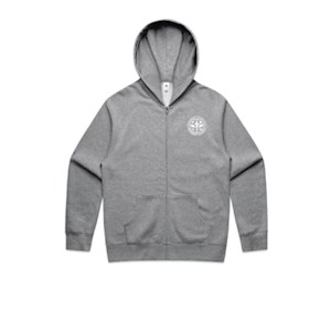 FMSS Relax Zip Up Hoodie- Grey Marle