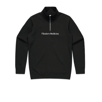 FMSS Qtr Zip- Black