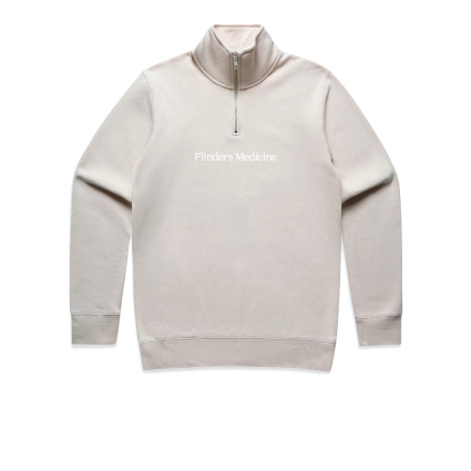 FMSS Qtr Zip- Bone