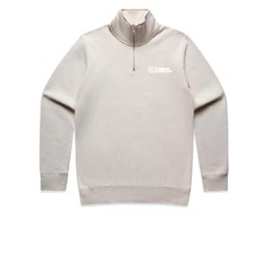 Flinders Uni Physio Half Zip - Bone