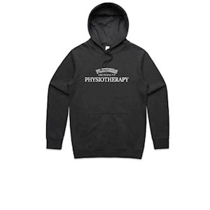 Flinders Uni Physio Bold Hoodie - Coal