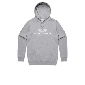 Flinders Uni Physio Bold Hoodie - Grey Marle