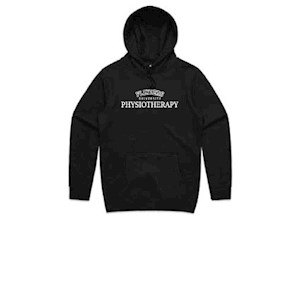 Flinders Uni Physio Bold Hoodie - Black