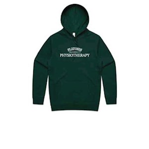 Flinders Uni Physio Bold Hoodie - Pine Green