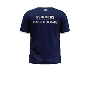 Flinders Uni Physio Fitness Tee- Navy