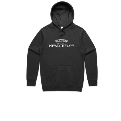 Flinders Uni Physio Bold Hoodie - Coal
