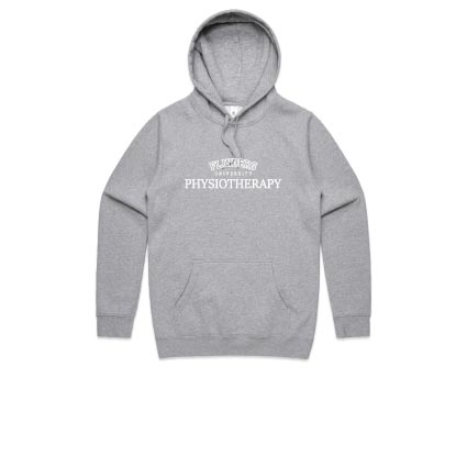 Flinders Uni Physio Bold Hoodie - Grey Marle