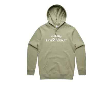 Flinders Uni Physio Bold Hoodie - Pistachio