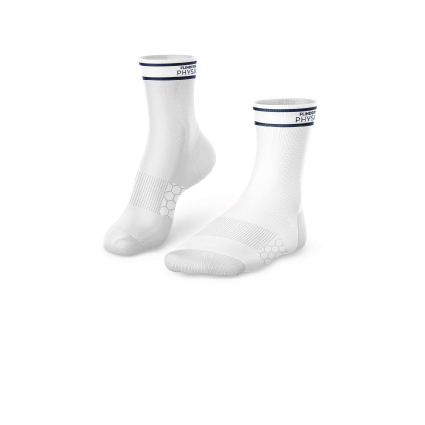 Flinders Uni Physio Crew Sock- White