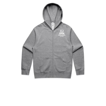 Flinders Uni Physio Zip Hoodie - Ecru